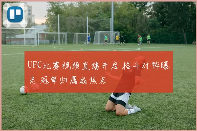UFC比赛视频直播开启 格斗对阵曝光 冠军归属成焦点