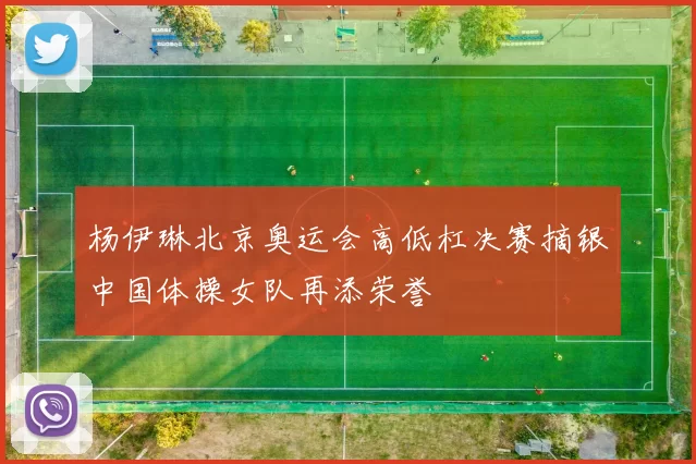 杨伊琳北京奥运会高低杠决赛摘银中国体操女队再添荣誉